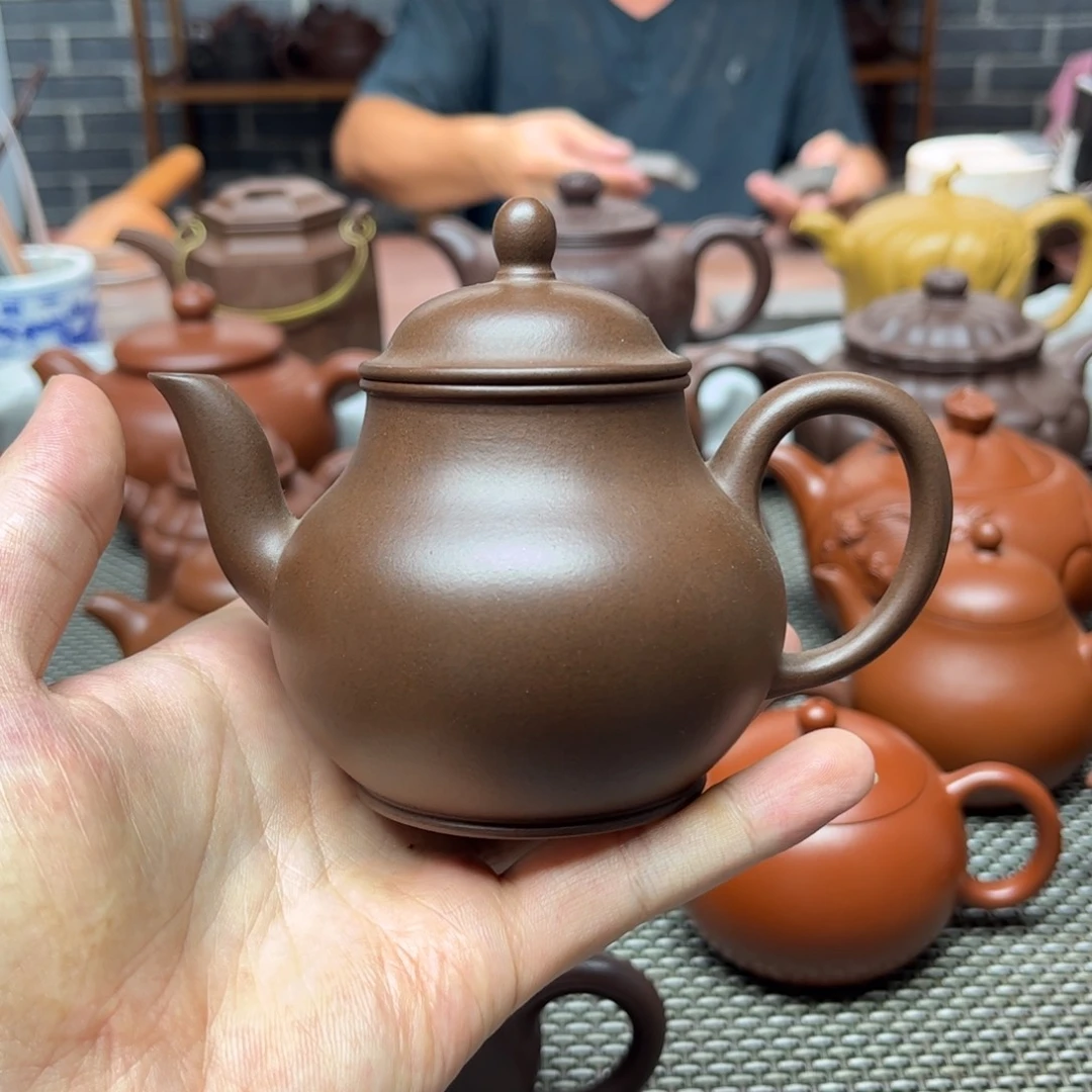 茶壶紫砂6 手工制作紫砂壶精工