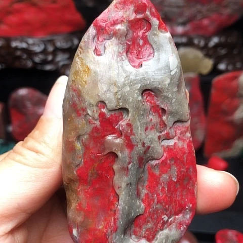 昌化鸡血石昌化鸡血石原石