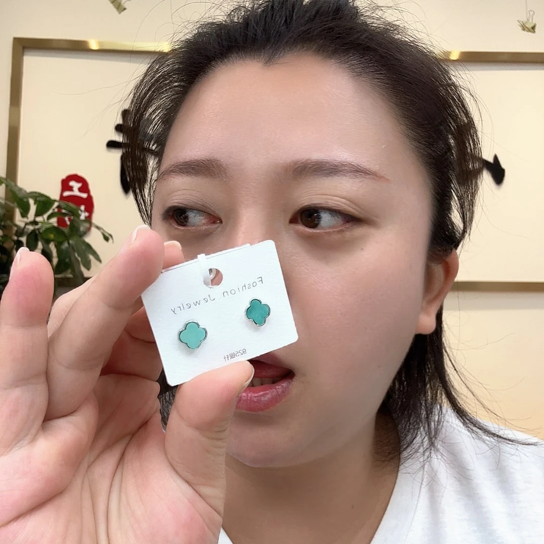 银S925镶嵌绿松石珠宝奇石10 多样性发货发其一