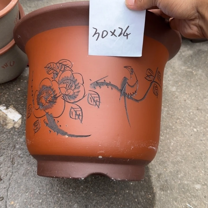 紫砂花盆特价商品