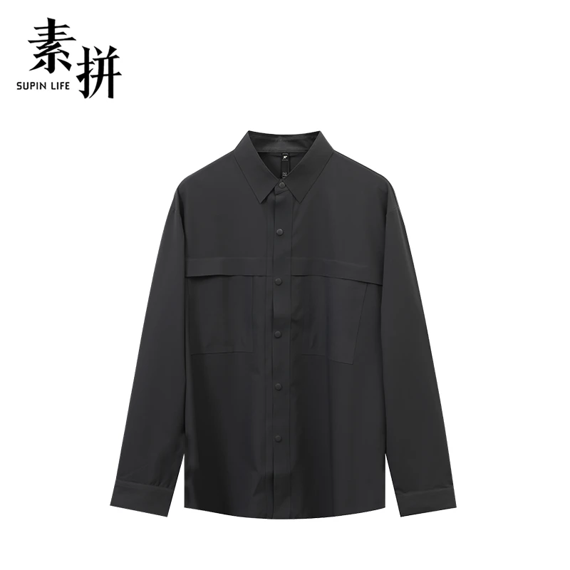 素拼衬衫SPACS423103AM-SPACS423103BM