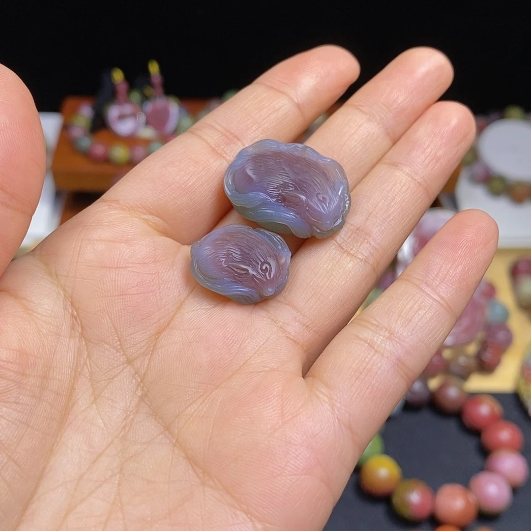 玛瑙/玉髓盐源玛瑙大漏大炸未镶嵌凤九1