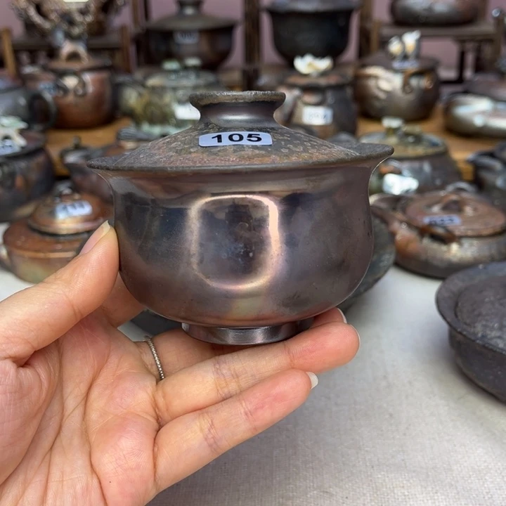 壶裸柴烧陶瓷茶具