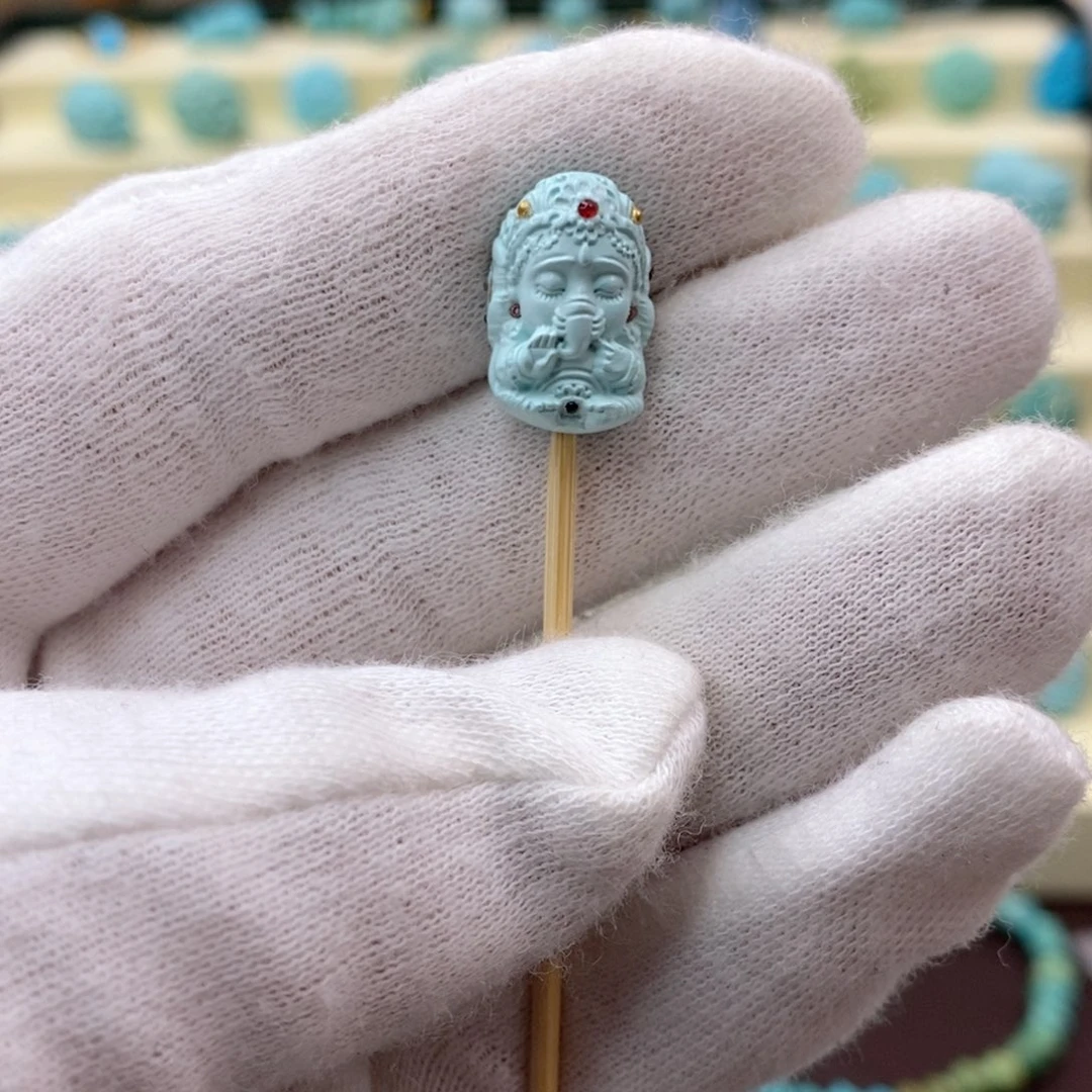 绿松石珠宝奇石未镶嵌