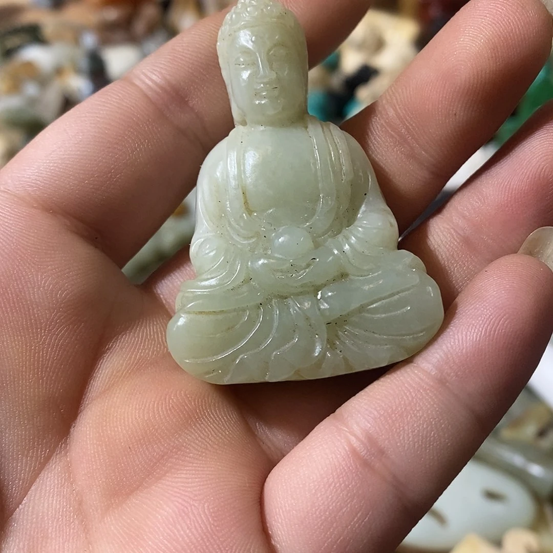 和田玉（糖玉）未镶嵌挂件