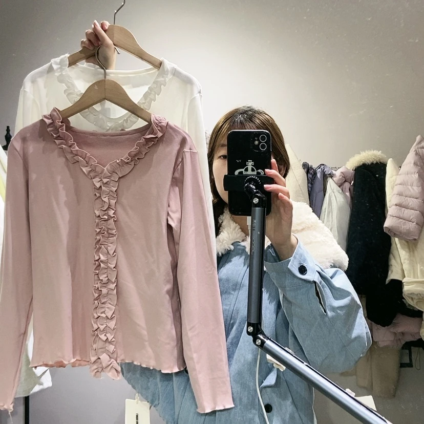【闪购商品】粉色打底
