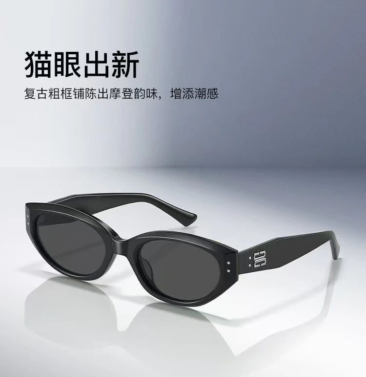 Gm正品韩版墨镜高清尼龙偏光太阳镜女防紫外线遮阳镜显脸小