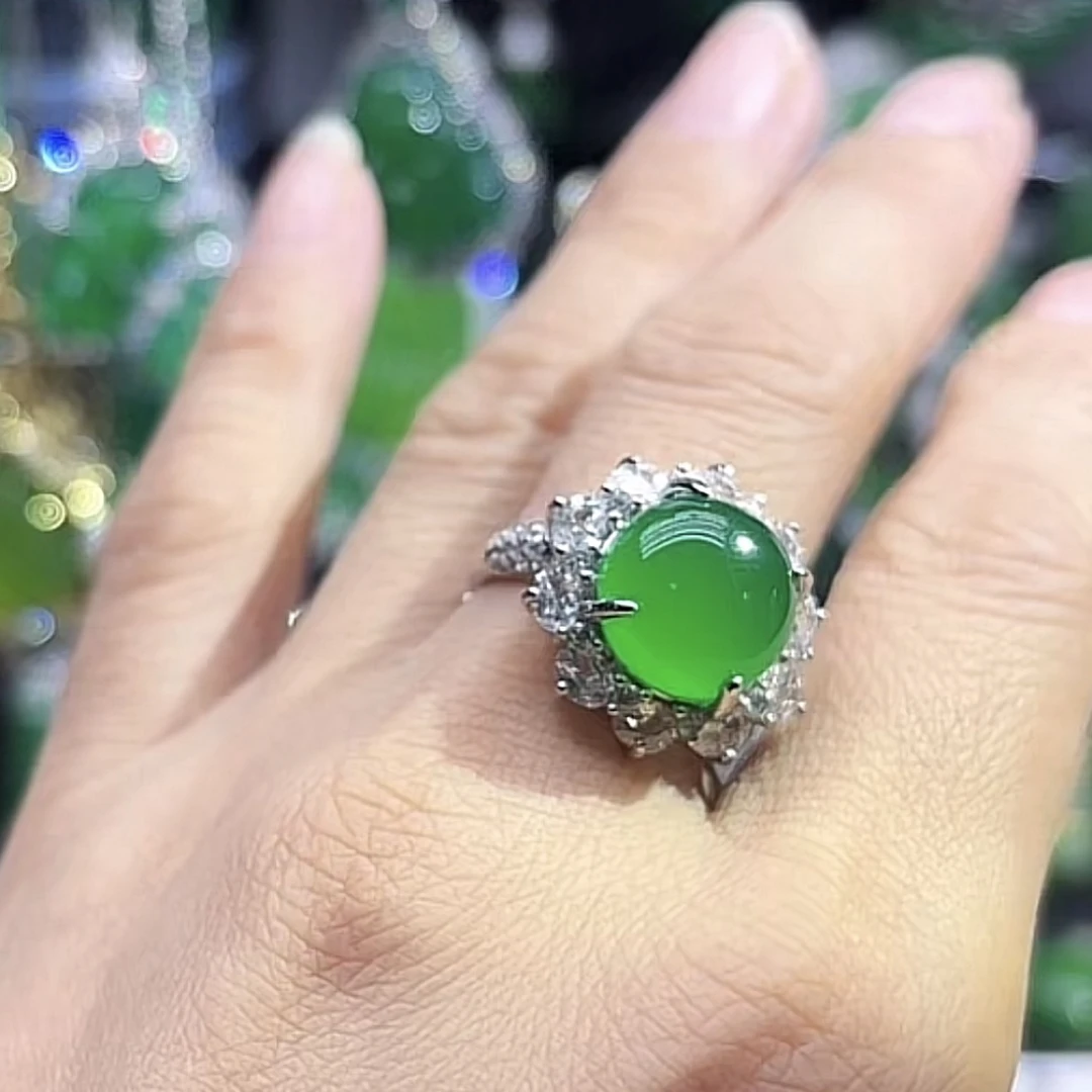 玉髓项链吊坠戒指