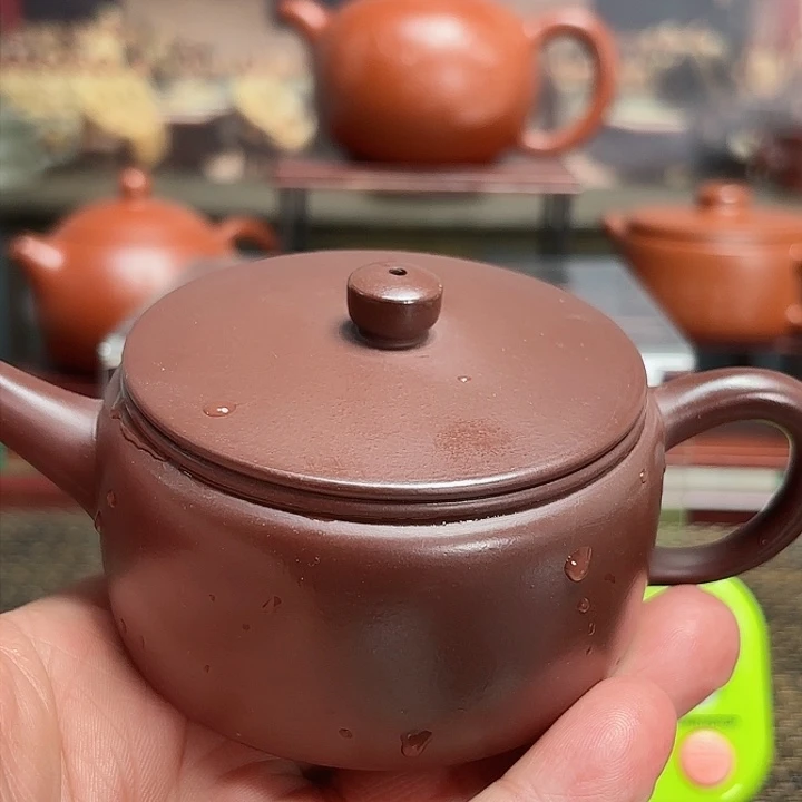 .*宜兴原矿手工紫砂壶