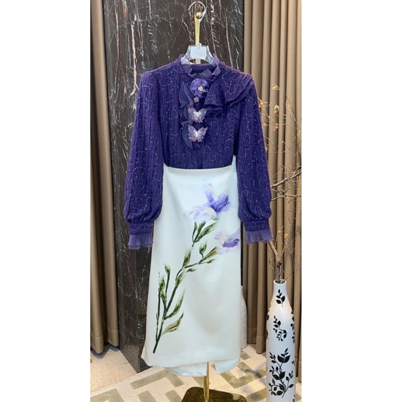 芙娜妮新款2025洋气衣服一整套气质穿搭显瘦女装套装F2510126