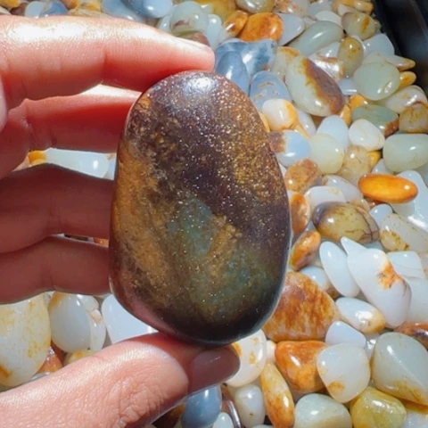 和田玉（糖玉）手链未镶嵌7