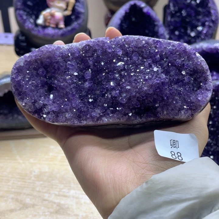 未镶嵌珠宝半成品紫晶