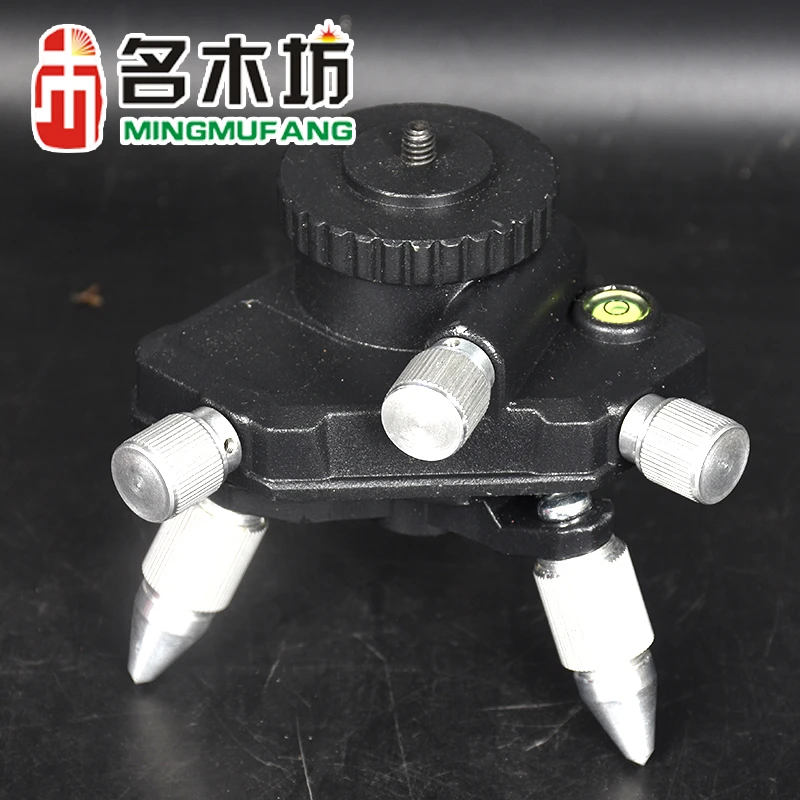 水平仪配件贴墙仪上墙支架三脚底座升降台底座升降台斜线转接头