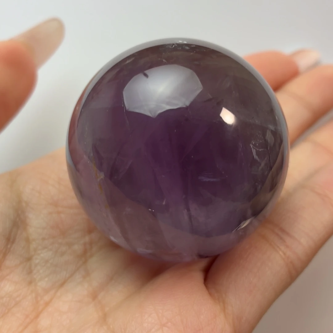 水晶未镶嵌珠宝半成品45.8mm