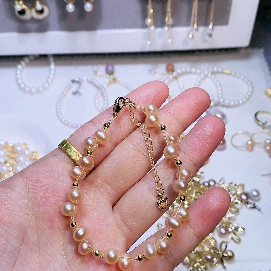 【闪购商品】淡水珍珠手链未镶嵌