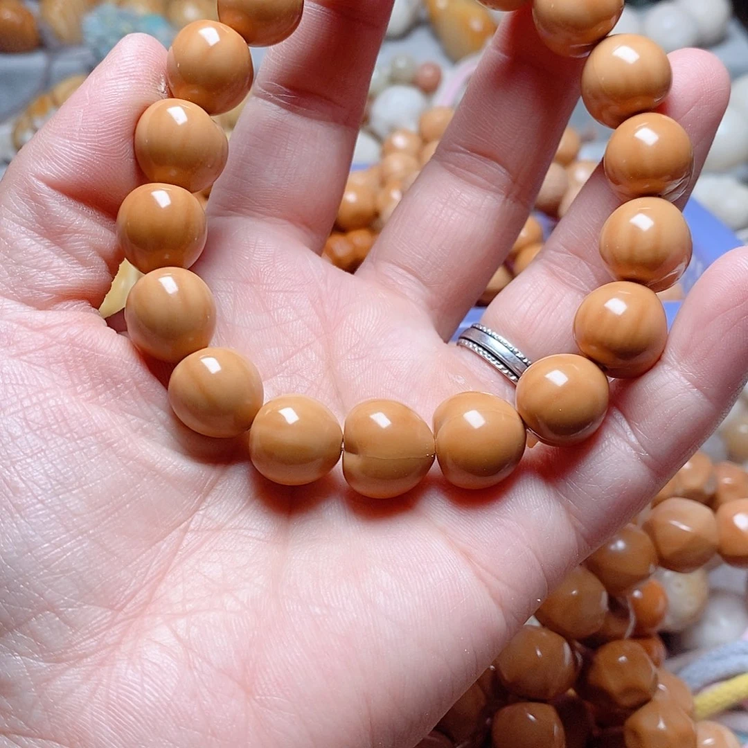 菩提根/象牙果吊坠简****4爱心猴头手串