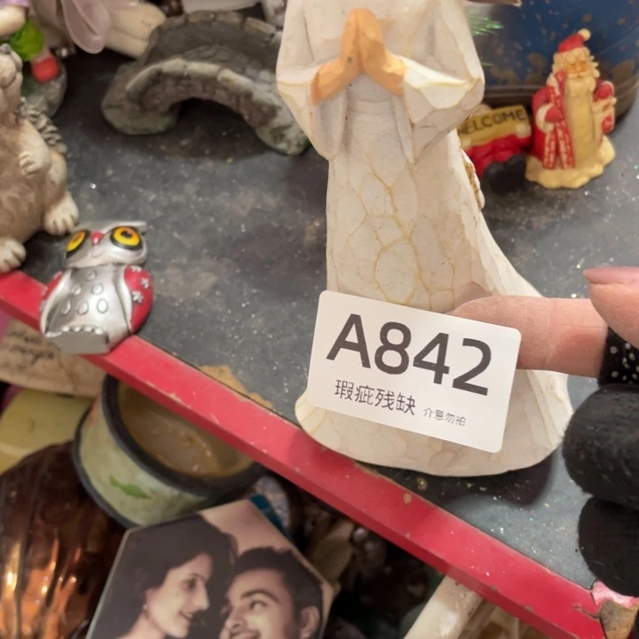 摆件s****o孤品老货微瑕瓷