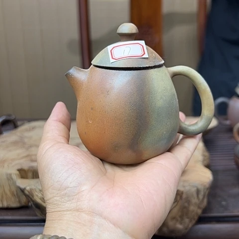 老****茶戬谷龙窑柴烧茶壶17