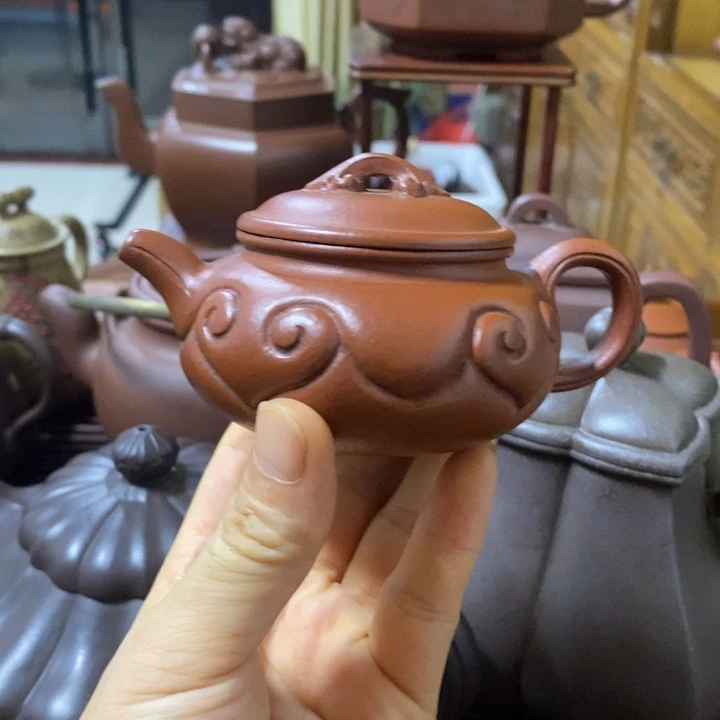 红***日茶壶紫砂紫砂家用陶瓷壶家用