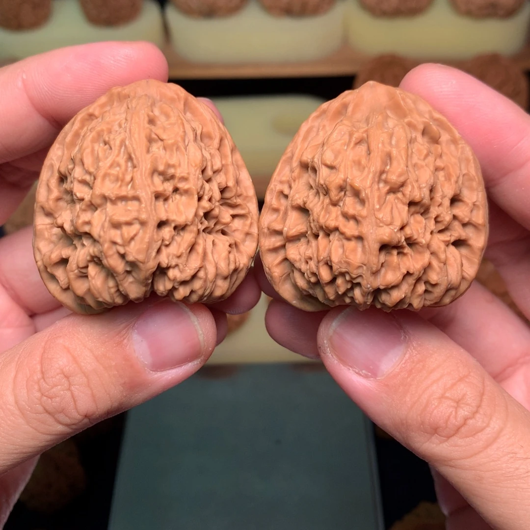 文玩核桃吊坠44涿鹿三角南将石全品