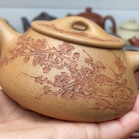 紫砂茶壶皮****娃紫砂壶等文物