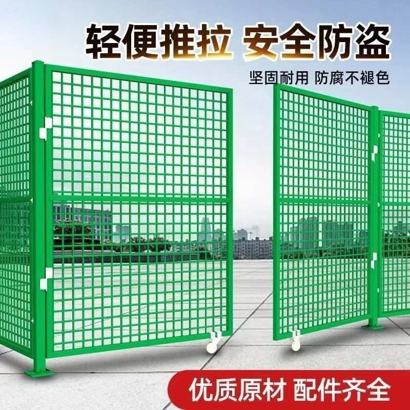 家庭庭院大型简易铁丝网栅栏铁门果园菜园单门产地园