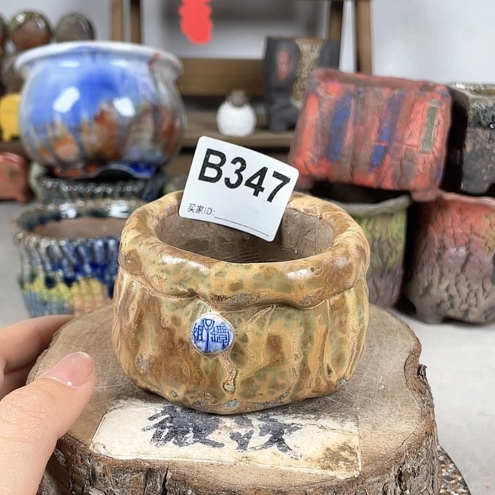 紫砂花盆开播福利 陶瓷花盆