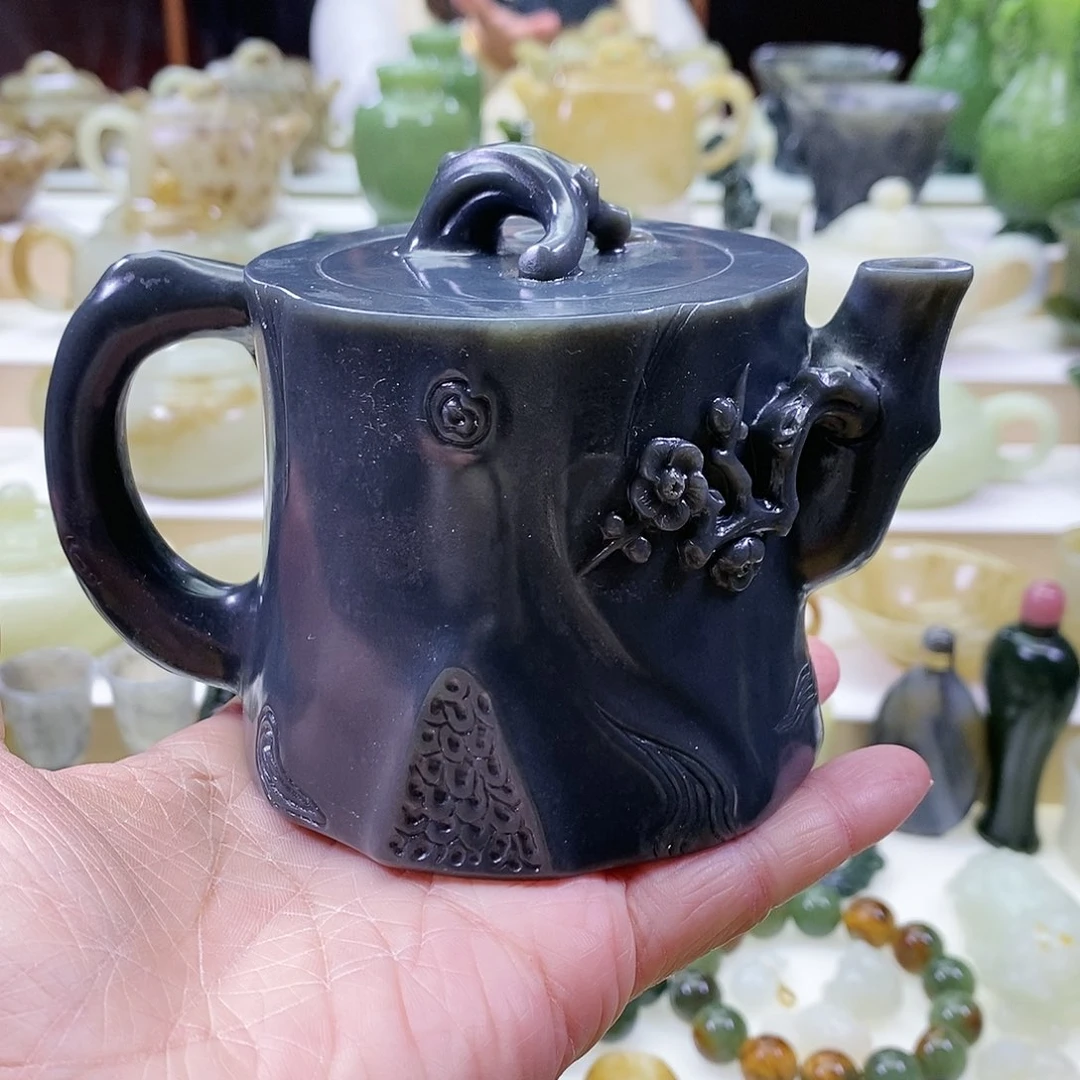 和田玉茶壶未镶嵌