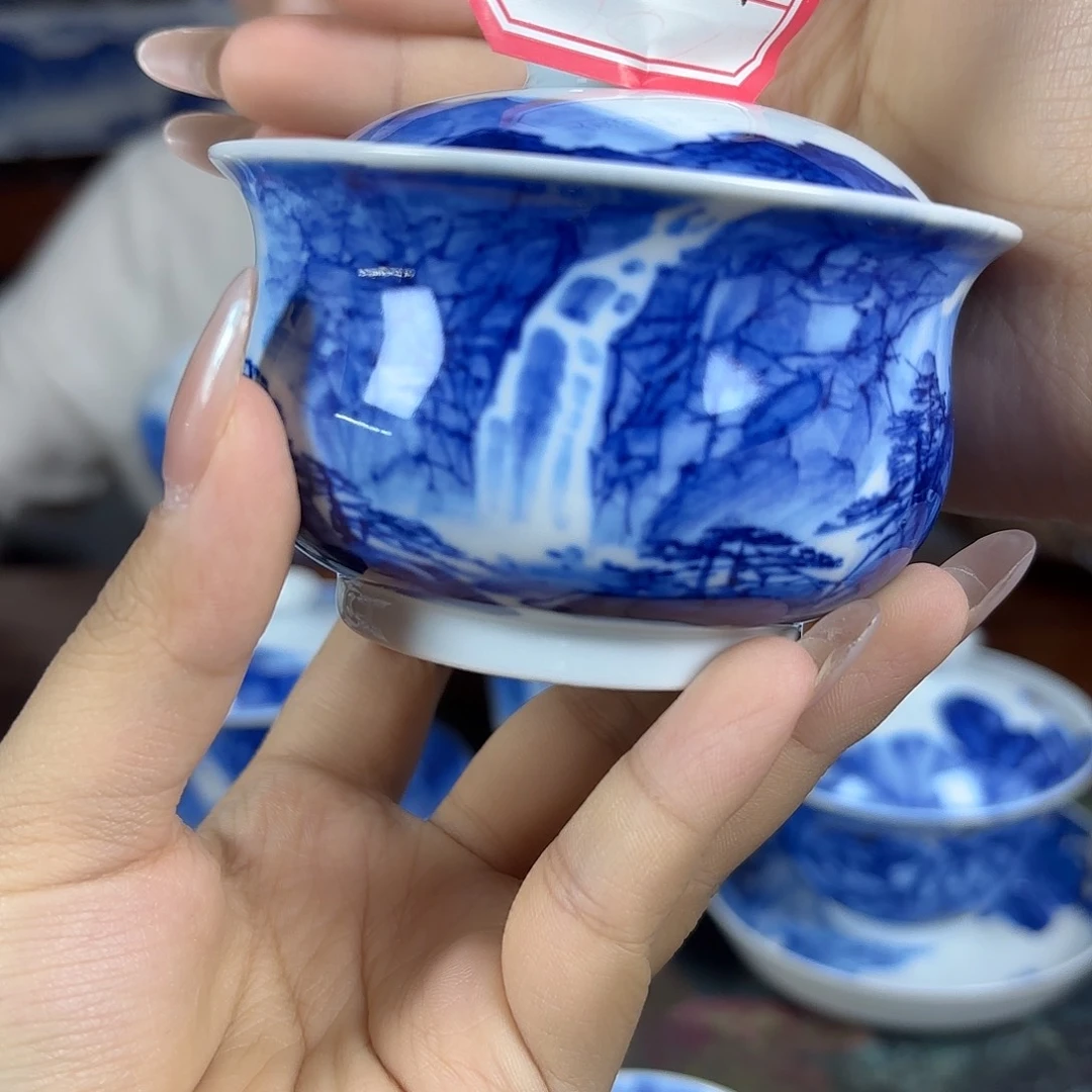 国一王老师手绘山水