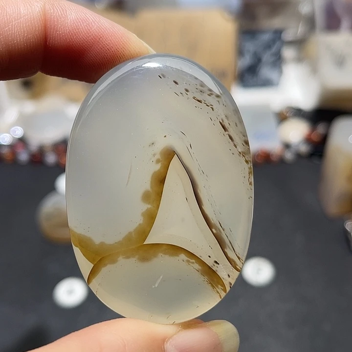 玛瑙/玉髓未镶嵌吊坠(不含链)