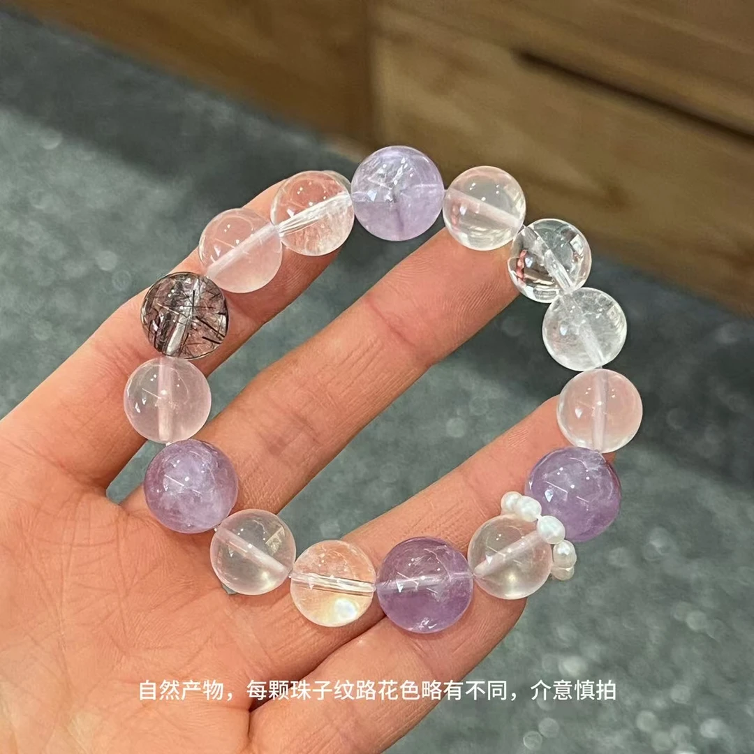 非金属仿水晶手链 JIUJIU【初雪】百搭简约小众手串0303