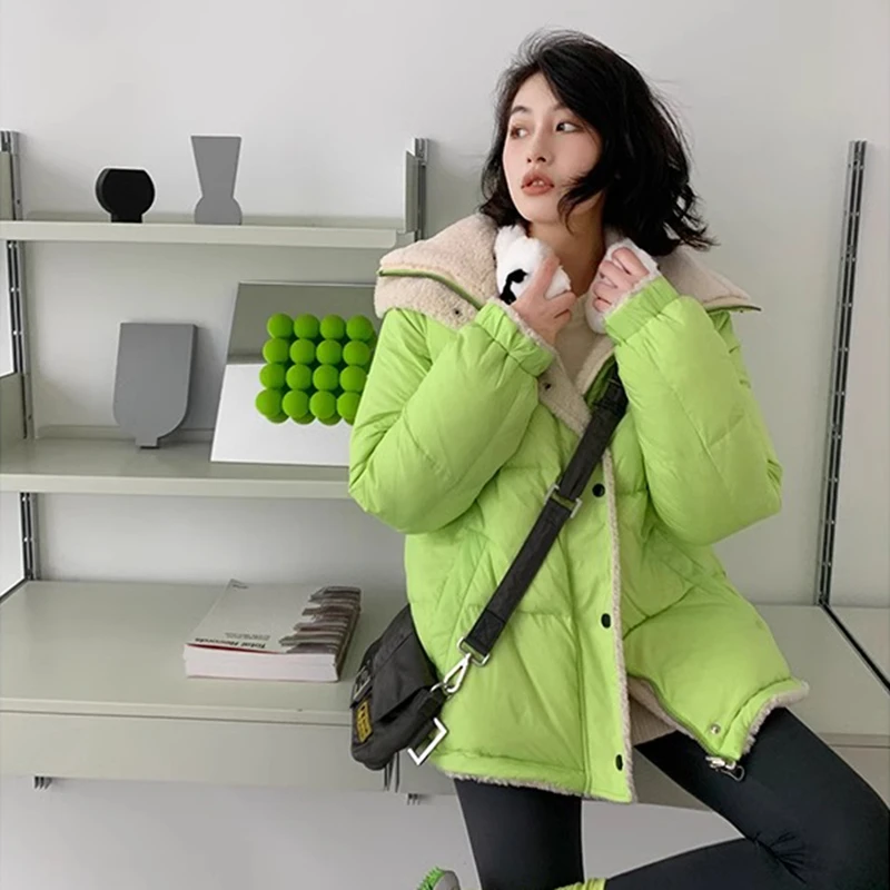 【特价】CHAO保暖不漏风 两面穿羽绒服 YW213083