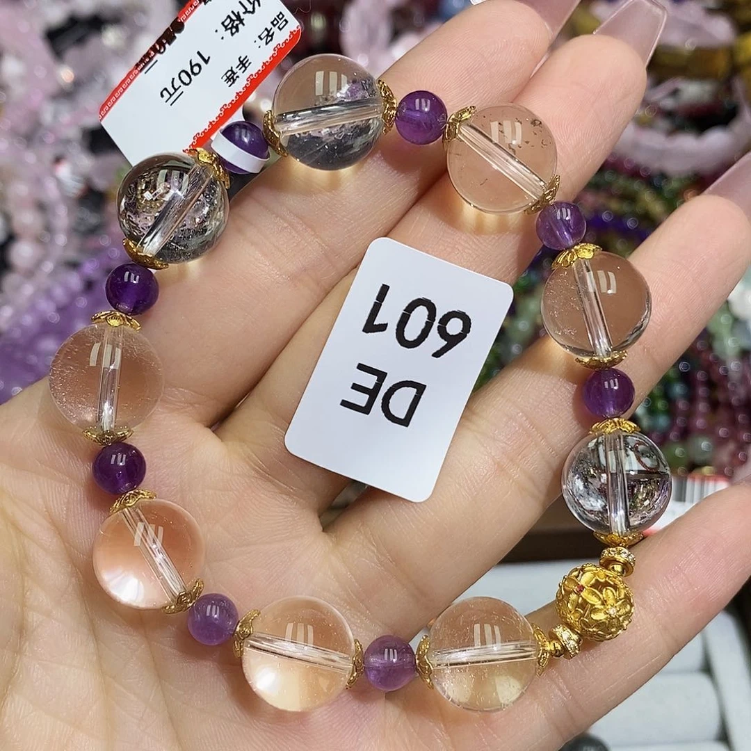 水晶手链未镶嵌多样性发一