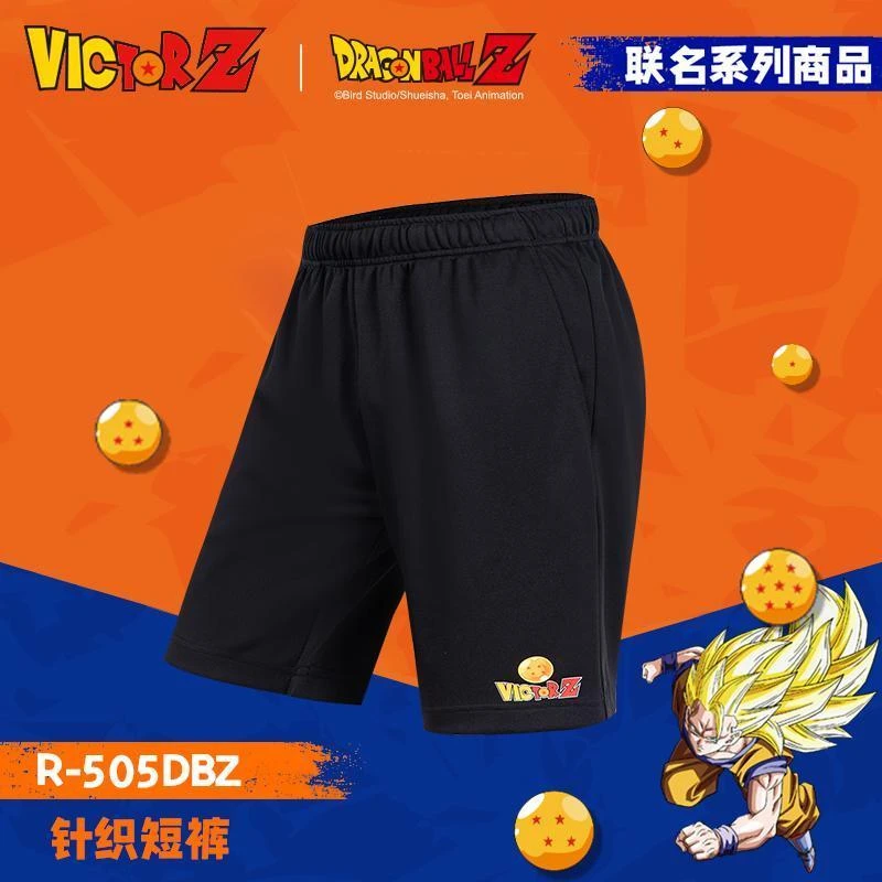 威克多VICTOR胜利羽毛球服R-505DBZ七龙珠联名系列运动休闲短裤