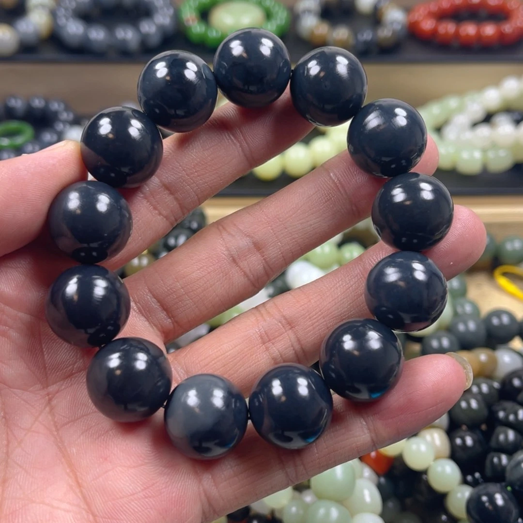 和田玉手串未镶嵌