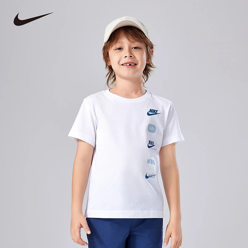 Nike耐克儿童童装男童时尚夏季户外短袖T恤NKB-TE-L881