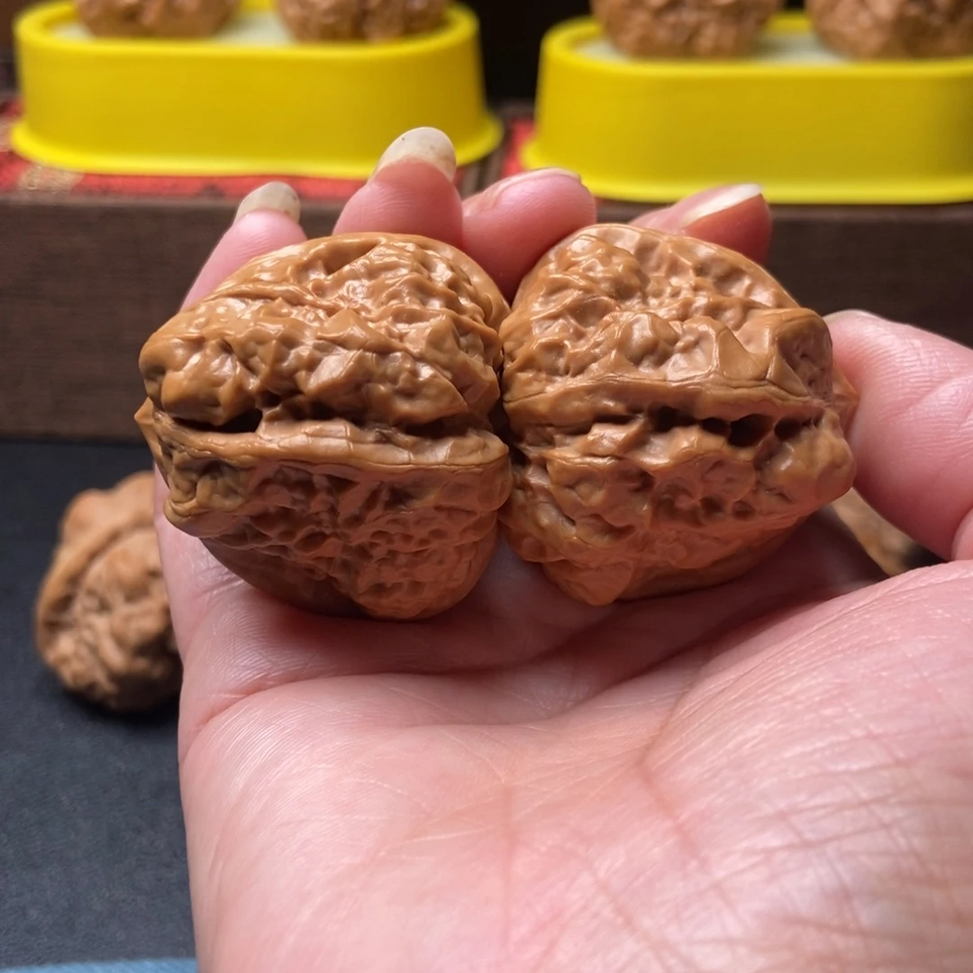 文玩核桃把件蛤蟆头39