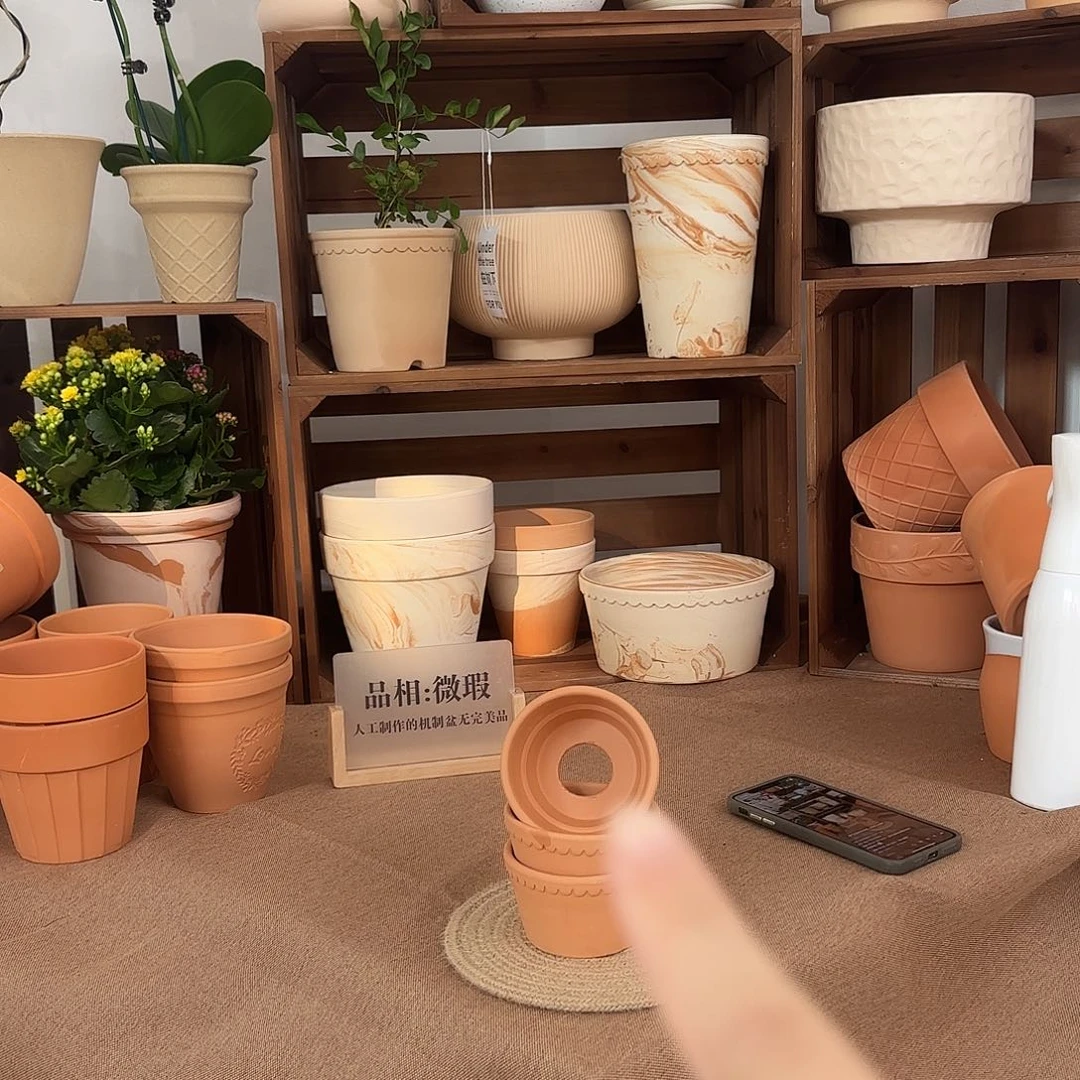 微瑕迷你赫莲娜矮盆9口5高（3个）