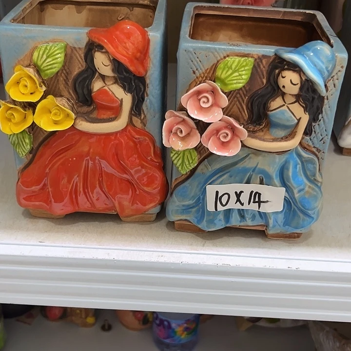 粗陶材质多肉花盆