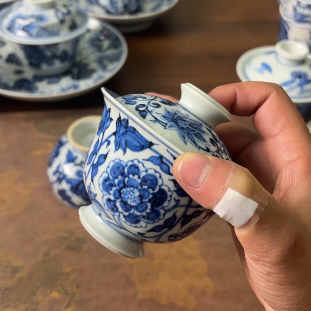 陶瓷摆件景德镇手绘茶器