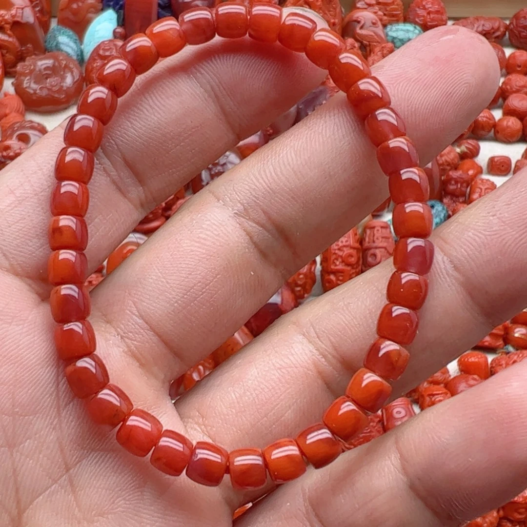 南红玛瑙配饰未镶嵌