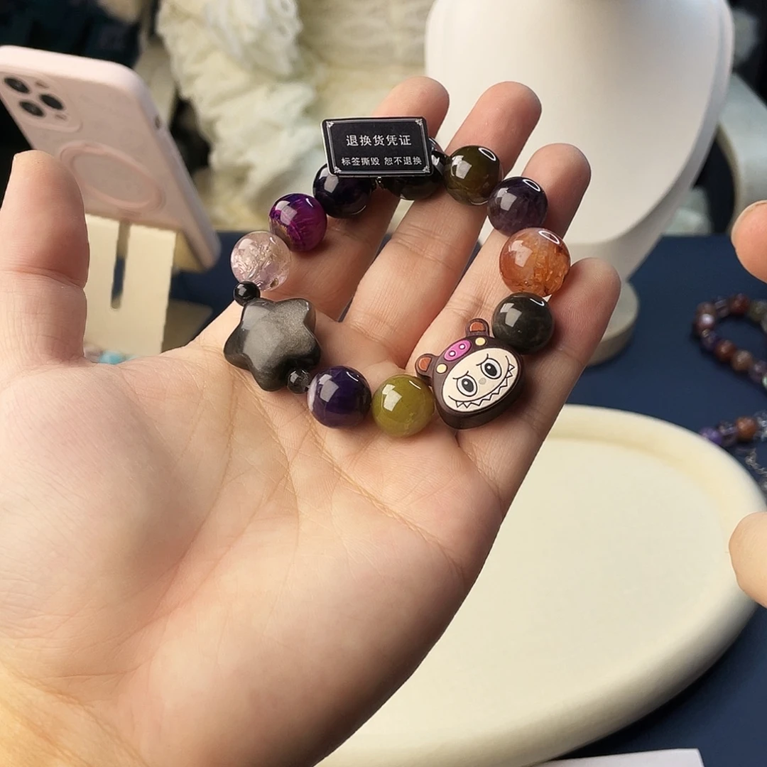 手链水晶银S925镶嵌