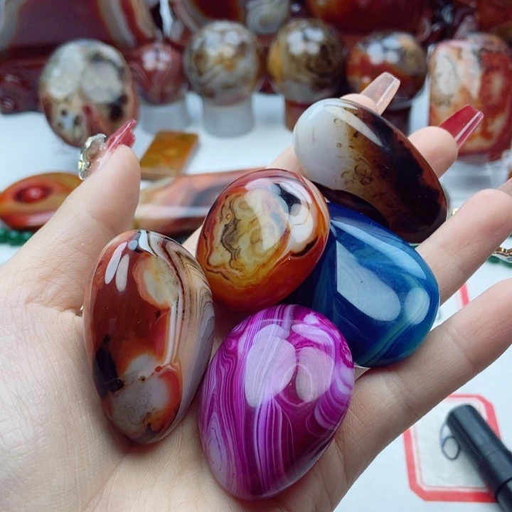 玛瑙/玉髓珠宝奇石未镶嵌坤*