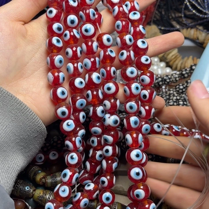 颈饰玻璃7284 琉璃一条