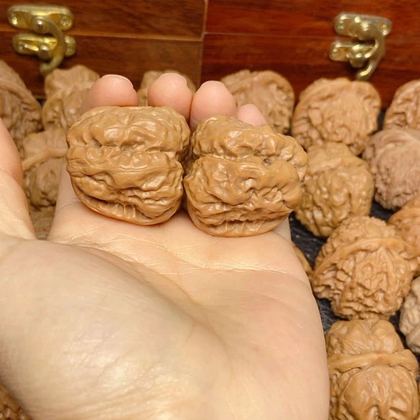 【闪购商品】吊坠文玩核桃儒***人蛙蛙36