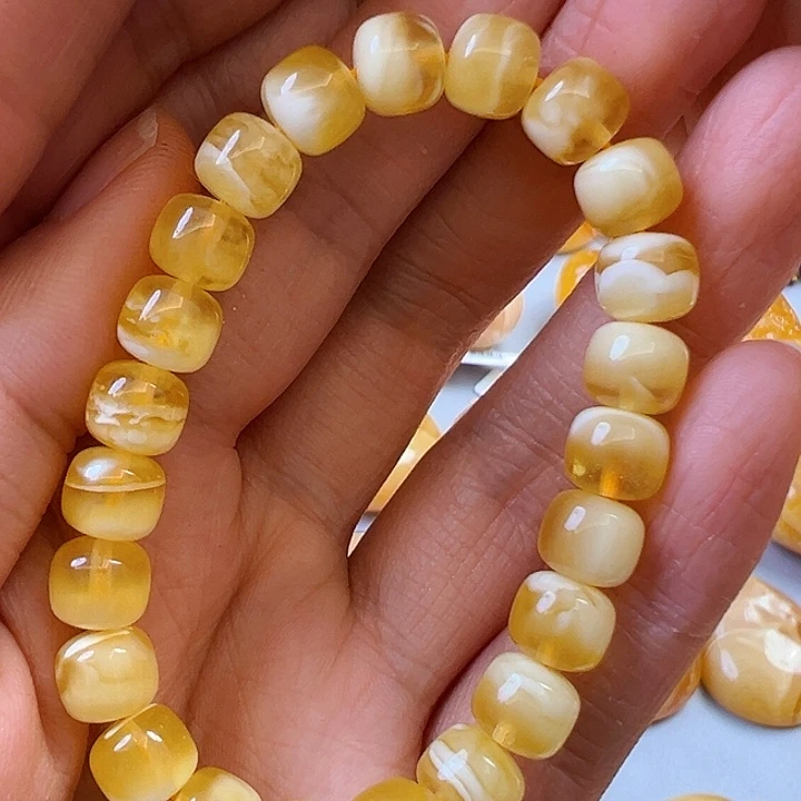 未镶嵌颈饰蜜蜡蜜蜡