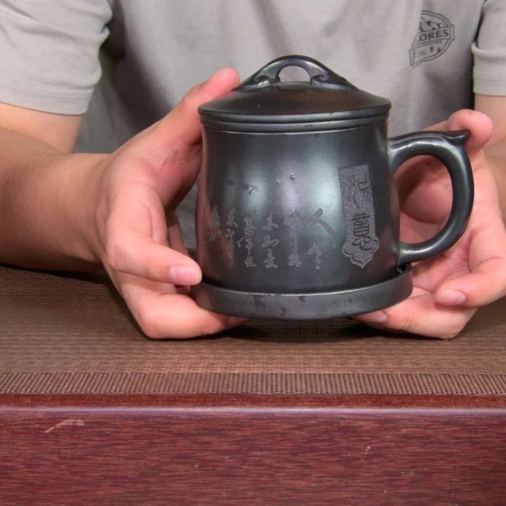 茶杯紫砂高货放漏