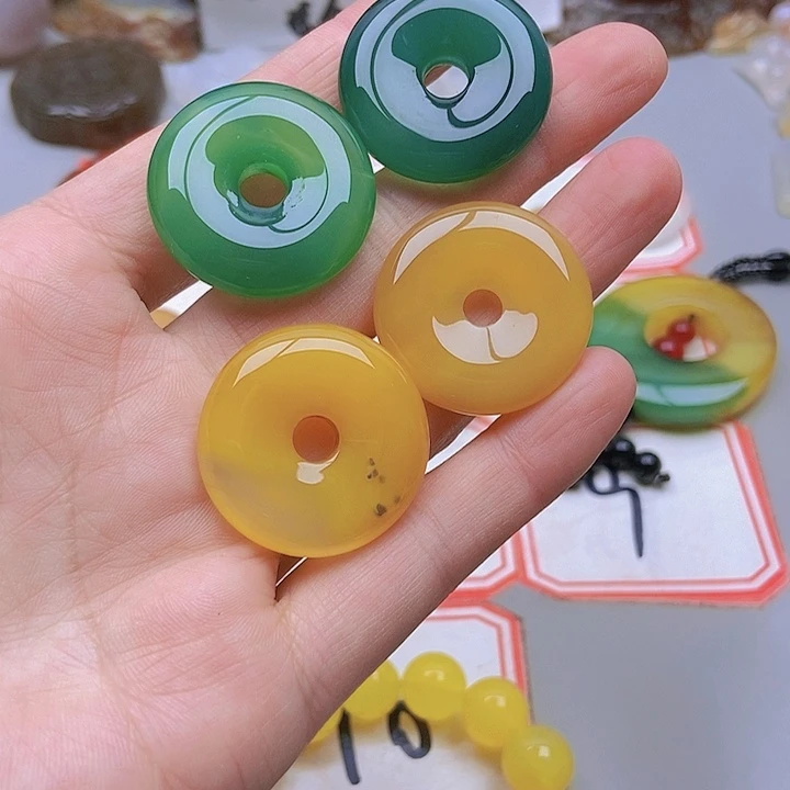 【闪购商品】未镶嵌玛瑙/玉髓珠宝半成品郭*华
