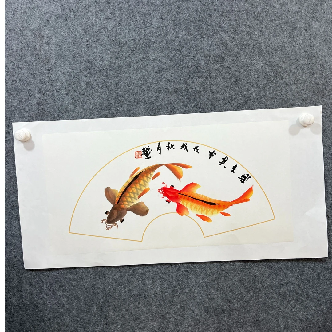 《鱼》系列纯手绘2号