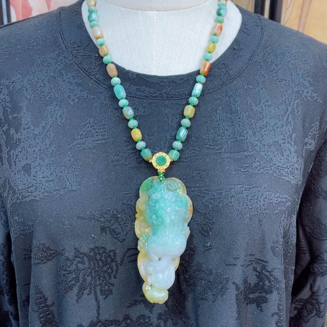 翡翠颈饰合金48小时鉴赏期